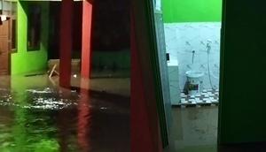 Banjir setinggi 1 meter menggenangi SD Negeri di Lampuung (Istimewa)