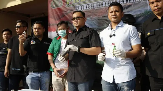 Reza Bukan ditangkap karena memakai dan memiliki narkoba. © KapanLagi.com/Akbar Prabowo Triyuwono