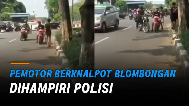 Aksinya tercium anggota polisi yang patroli yang kemudian menghampirinya untuk penertiban.