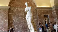 Patung Aphrodite di Museum Louve, Paris, Rabu (29/6/2016). (Bola.com/Vitalis Yogi Trisna)