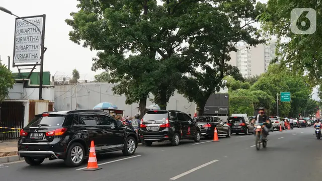 Upaya Urai Kemacetan, Lalin Jalan Kemang Raya Direkayasa