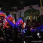 parade Musik Tong-tong di Sumenep dibanjir ribuan warga. (Istimewa)