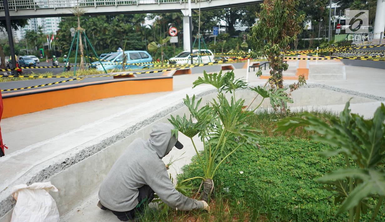 Foto Begini Cantiknya Wujud Taman Dukuh Atas News