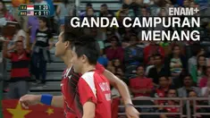 Ganda Campuran Tontowi Ahmad/Liliyana Natsir kalahkan pasangan Malaysia, Chan Peng Soon/Goh Liu Ying