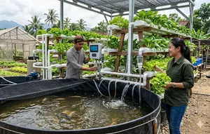 Cara Menjaga Kualitas Air Kolam Nila di Bawah Hidroponik agar Ikan dan Tanaman Sama-Sama Sehat