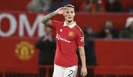 Gelandang Manchester United Antony. (Oli SCARFF / AFP)