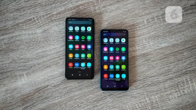 Tampilan antarmuka One UI Core 2.5 di Galaxy A02 dan M02