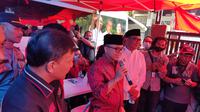 Menpan Rb Azwar Anas menghadiri acara pengobatan gratis di Bogor. (Merdeka.com)