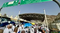 Lokasi Singgah Sementara Jemaah Hilang Arah Setelah Lempar Jumrah