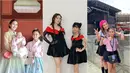 Sebagai ibu-anak, Ayu Ting-Ting dan Bilqis kerap tampil kompak di berbagai kesempatan. Keduanya justru terlihat seperti bestie saat ngonser, liburan maupun manggung. [@ayutingting92]