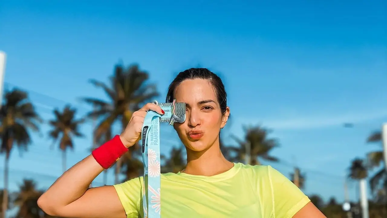 Nia Ramadhani Ikut Half Marathon di Thailand