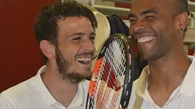 Francesco Totti Dan Bintang AS Roma Bermain Tenis Untuk Amal_15