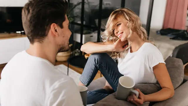 Couple Talking