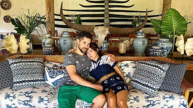 Chef Marinka dan suaminya Peter Lufting. (Foto: Instagram/rinrinmarinka)