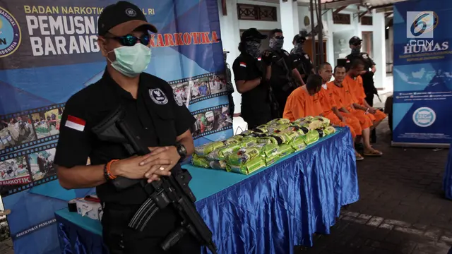 BNN musnahkan sabu asal Penang Malaysia