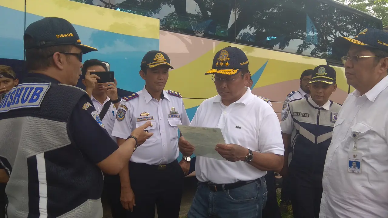 Direktur Jenderal (Dirjen) Perhubungan Darat Kemenhub Budi Setiadi (Liputan6.com/Achmad Sudarno)