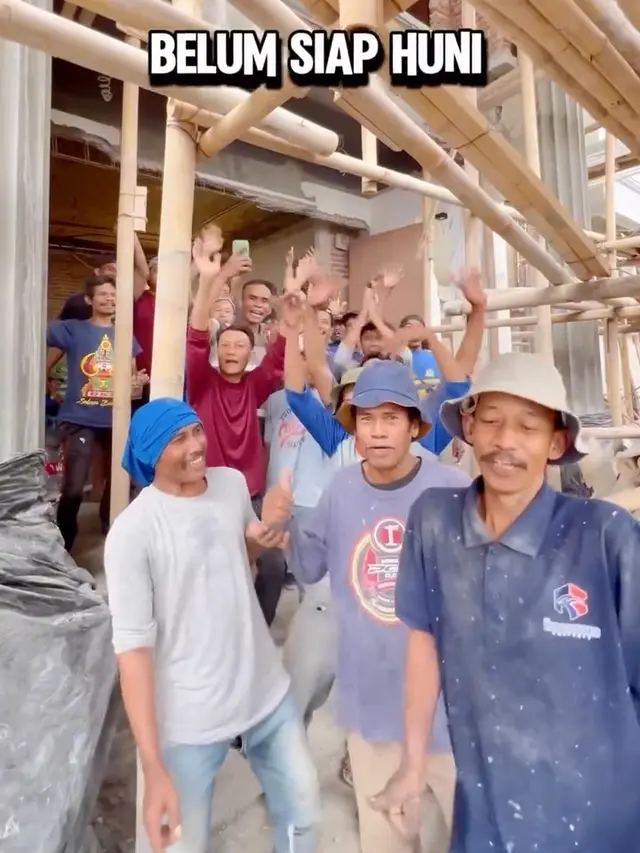 Ria Ricis Traktir Tukang Bangunan di Rumah Barunya, Momen Penuh Haru