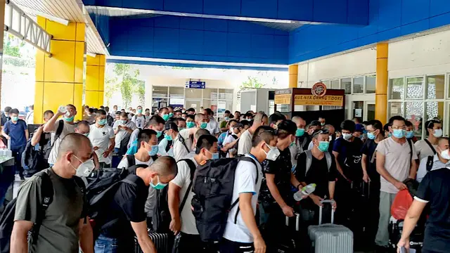 194 TKA Asal China Pulang Kampung Melalui Ternate Menuju Jakarta