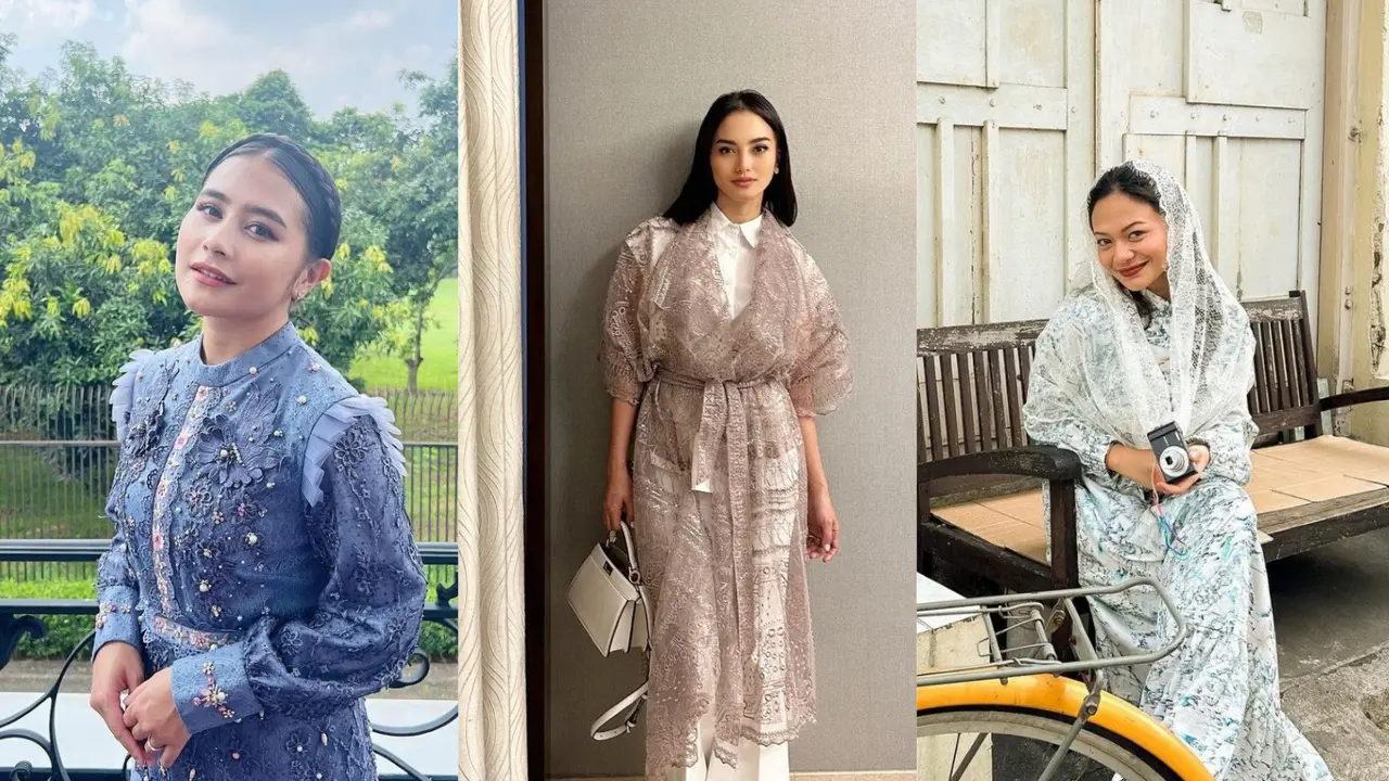 Prilly Latuconsina, Ririn Ekawati, dan Amel Carla (Sumber: Instagram)