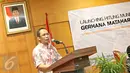 Kepala LAPAN Thomas Djamaluddin saat memberi keterangan dalam acara launching hitung mundur Gerhana Matahari Total (GMT) di Jakarta, (14/1). GMT diperkirakan baru akan terulang 350 tahun mendatang. (Liputan6.com/Immanuel Antonius)