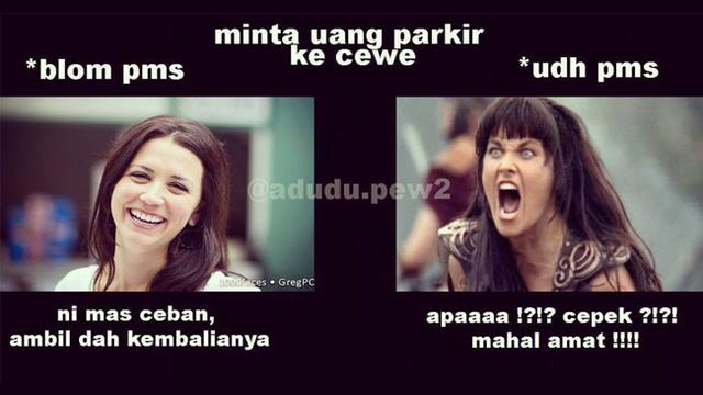 Deretan Meme Wanita Saat PMS, Nyeremin tapi Bikin Ketawa Geli