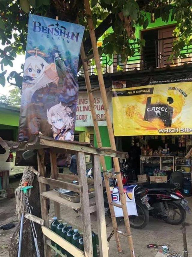 6 Spanduk Jual Bensin Ini Unik Banget, Bikin Ngakak