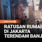 Ratusan rumah warga di wilayah Cengkareng Barat, Jakarta Barat, terendam banjir setinggi 30 hingga 50 sentimeter, Kamis siang. Genangan air mengakibatkan aktivitas warga terganggu, terutama saat keluar masuk rumah.
