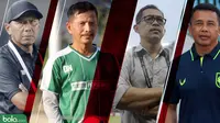 Trivia Pelatih Lokal di Liga 1 2019 (Bola.com/Adreanus Titus)