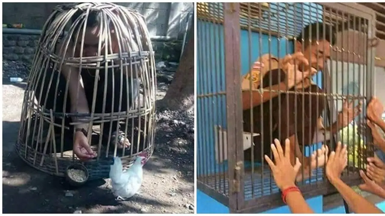 Kelakuan Kocak Orang Saat di Kandang Hewan Ini Bikin Tepuk Jidat