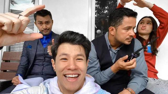 Terlihat Seumuran, Ini 6 Potret Anjasmara Bareng Pemain Love Story The Series