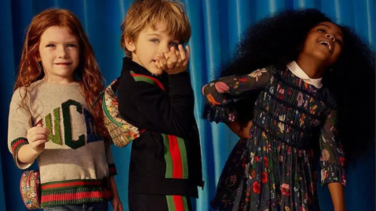 Gucci Rancang Koleksi Pakaian Lucu untuk Anak-Anak