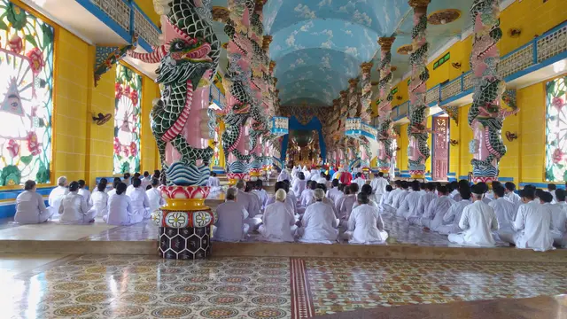 Kuil Cao Dai Vietnam