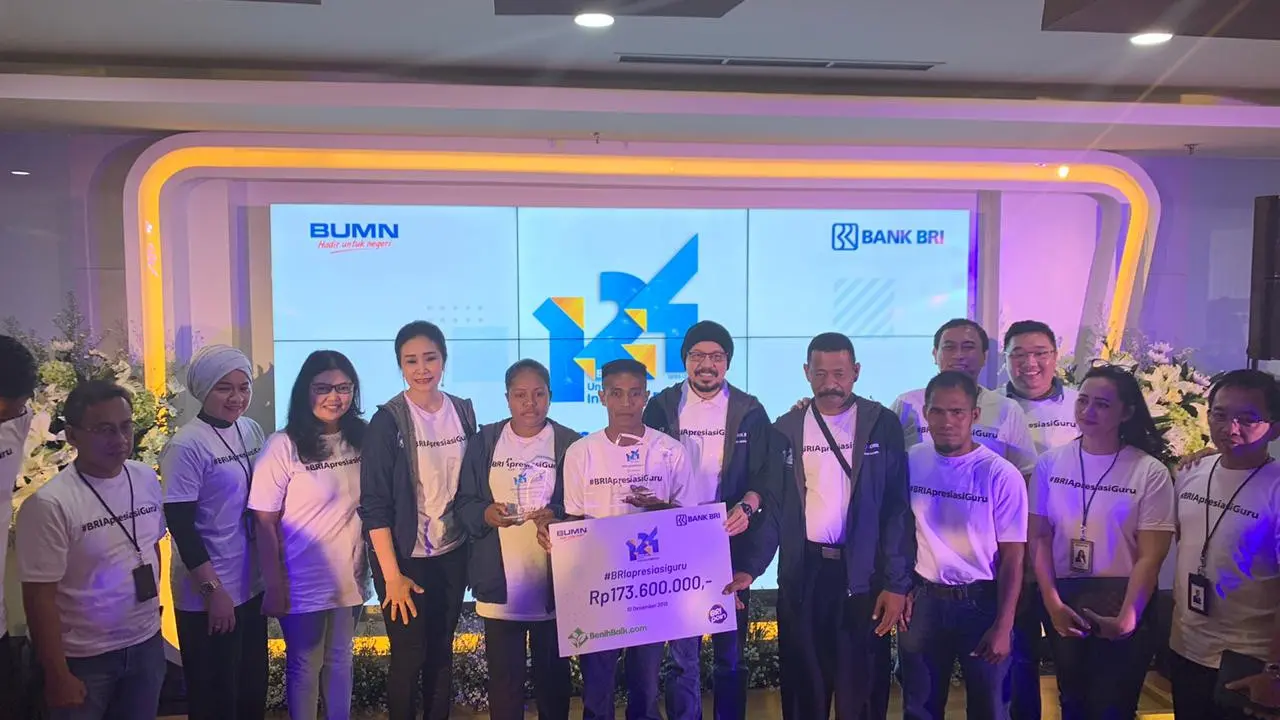 BRI luncurkan program #BRIApresiasiGuru untuk Guru Hononer.