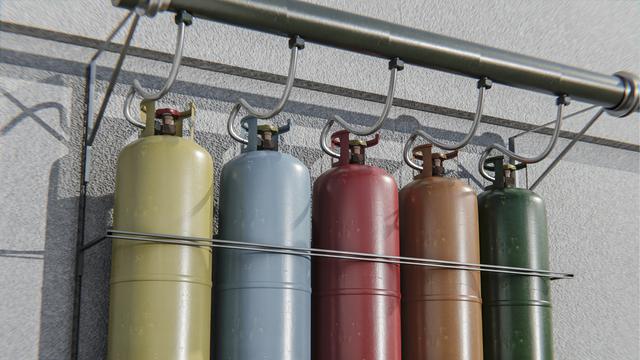 Ilustrasi gambar tabung nitrogen dan manfaatnya