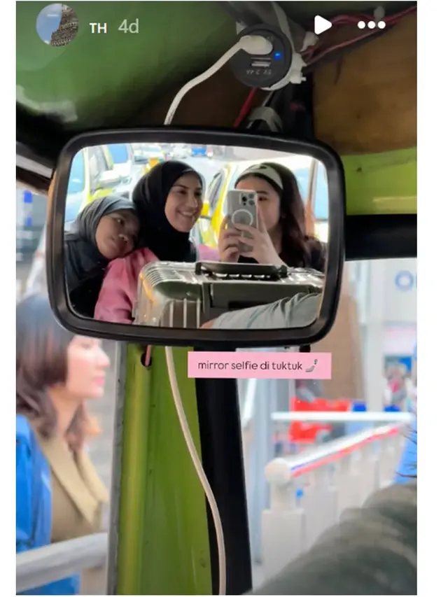6 Potret Kebersamaan Irish Bella dan Dua Putri Sambungnya di Bangkok, Bak Sahabat
