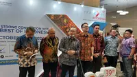 Menteri Perdagangan Zulkifli Hasan resmi meluncurkan Trade Expo Indonesia ke 39 Tahun 2024 di Kantor Kemendag, Jakarta, Jumat (31/5/2024). (Arief/Liputan6.com)