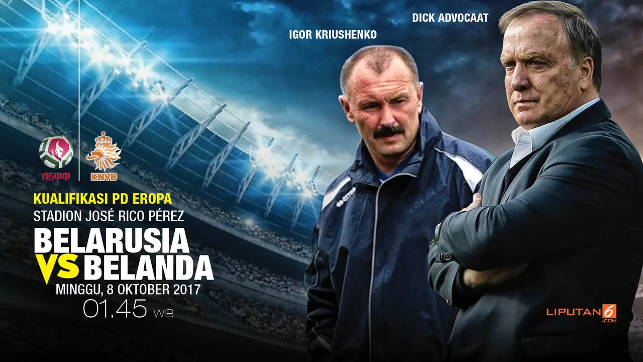 Prediksi Belarusia vs Belanda