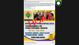 Cek Fakta: Hoaks Link Pendaftaran Pendamping Lokal Desa Kemendes 2026