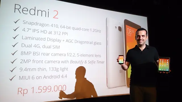 Xiaomi Boyong Redmi 2 ke Indonesia