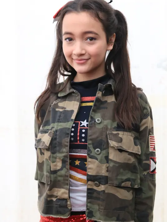 "Kalau itu sih udah pasti akan ada ya. Aku sendiri sih nggak apa-apa. Nggak masalah (punya haters) karena sudah menjadi risiko kerjaan aku sih," jelas Megan Domani. (Adrian Putra/Bintang.com)