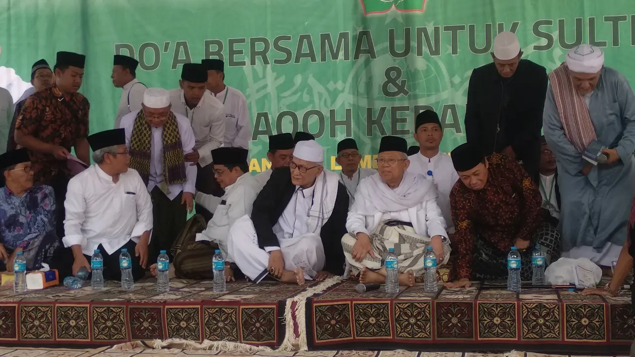 Cawapres nomor urut 01 KH Ma'ruf Amin