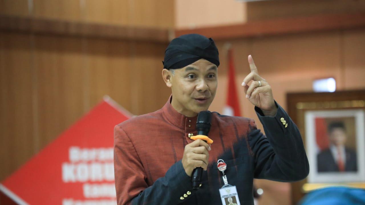 Gubernur Jawa Tengah Ganjar Pranowo