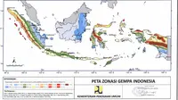 Mengenal Peta Zonasi Gempa Bumi Indonesia