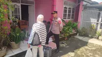Emak-emak viral ngamuk saat minta sumbangan di kawasan pemukiman warga di Kota Sukabumi (Liputan6.com/Istimewa).