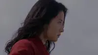 Liu Yifei, pemeran Mulan dalam film live action perdana. (dok. Instagram @mulan/https://www.instagram.com/p/Bznw74wH4AX/Dinny Mutiah)