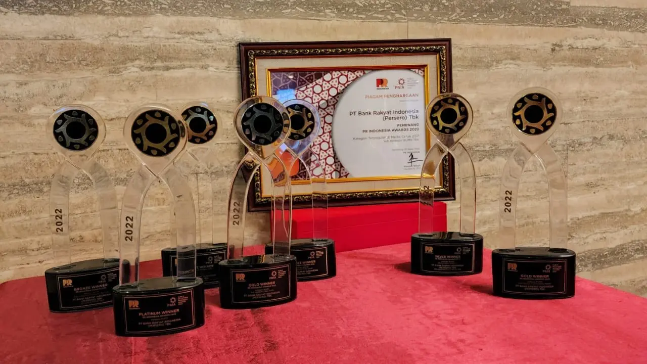 BRI Borong 8 Penghargaan di PR Indonesia Awards 2022