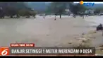 Banjir disebabkan hujan yang mengguyur kawasan ini sepanjang malam