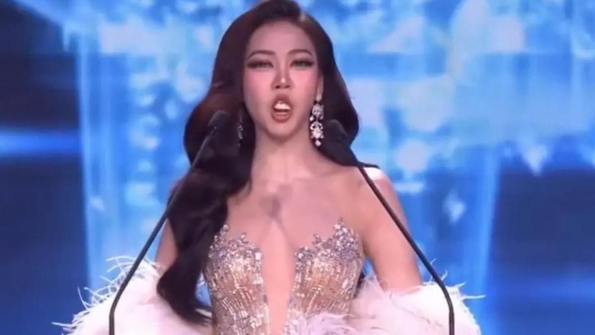 Detik-detik venir gigi finalis Miss Grand Thailand 2026 copot saat pidato di panggung 

Momen memalukan yang justru bikin penonton makin sayang...