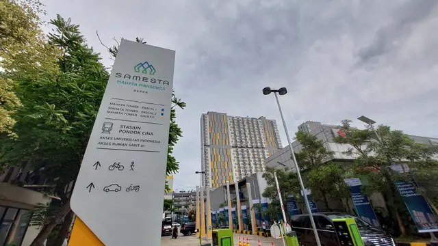 Presiden Joko Widodo (Jokowi) meresmikan apartemen hunian milenial di Margonda, Depok