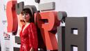 Dakota Johnson berpose saat menghadiri pemutaran perdana film terbarunya "Suspiria" di Los Angeles (24/10). Film Misteri, horor ini dibintangi Dakota Johnson, Tilda Swinton, Mia Goth, Lutz Ebersdorf, Angela Winkler, Ingrid Caven. (AP Photo/Chris Pizzello)